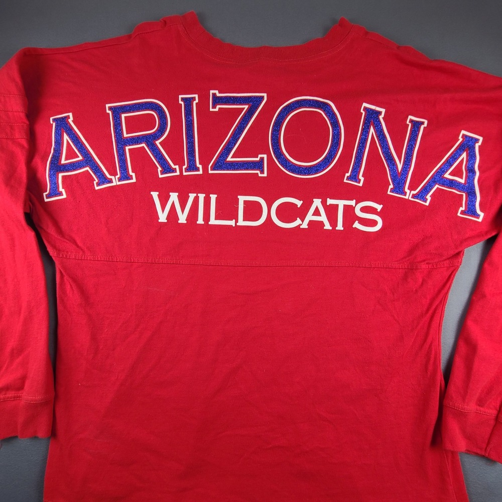 Arizona Wildcats Womens Medium Long Sleeve Shirt NCAA Collegiate Preppy U of A